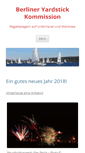 Mobile Screenshot of berliner-yardstick-kommission.de
